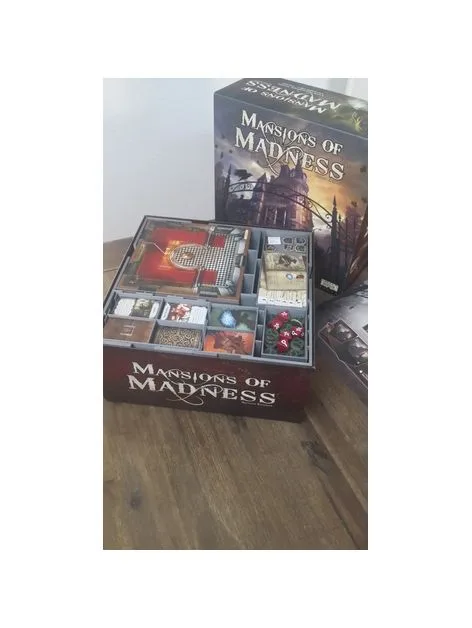 Insert for Mansions of Madness (FFG) base game + expansions storage