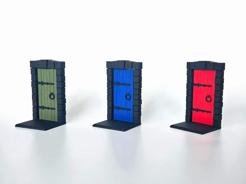 Medieval Gate for Zombicide Black Plague