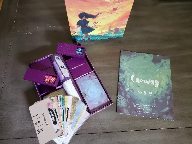 Canvas Board game insert - base game