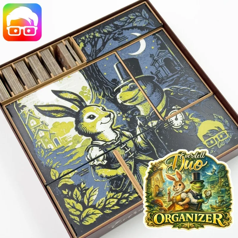 Everdell DUO organizer by @ammedia3d [tabletop board game inserts sku: ARCS001]
