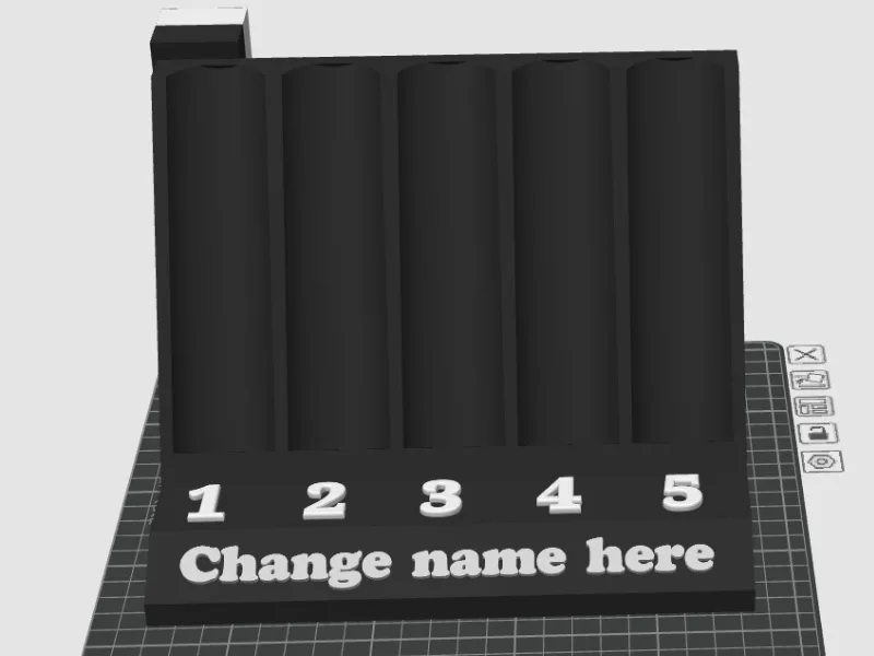 Claim stand for pens or other focals