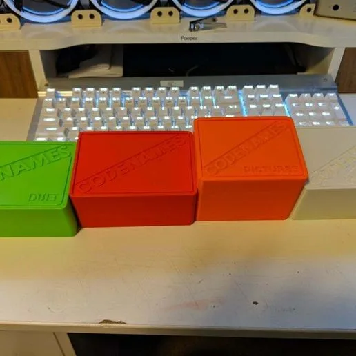Codenames Card Game Storage (design for Original, Duet, Pictures, and Deep Undercover Editions)