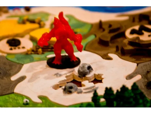 Catan Desert Tiles - Diablo Inspired