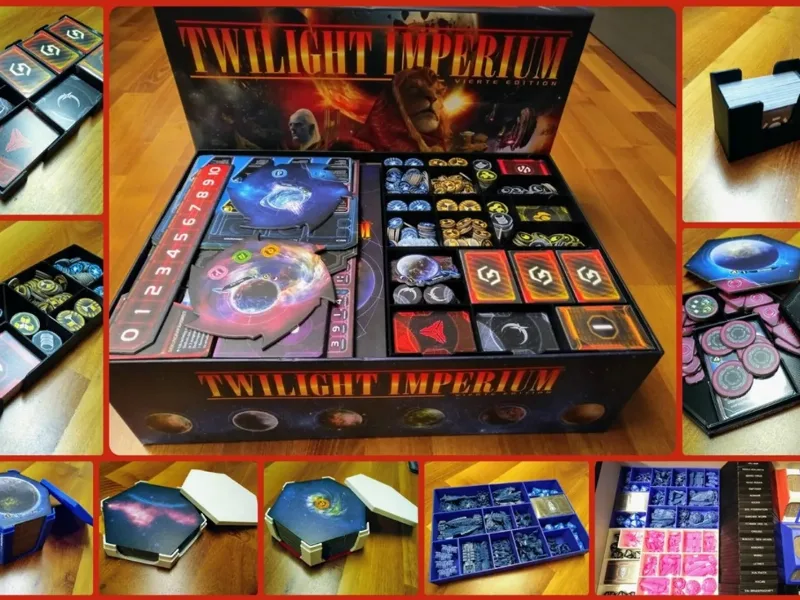 Twilight Imperium 4 Organizer (incl. PoK)