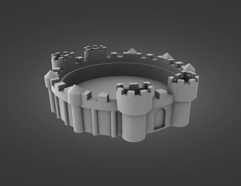 City walls for the Settlers of Catan "Cities & Knights"