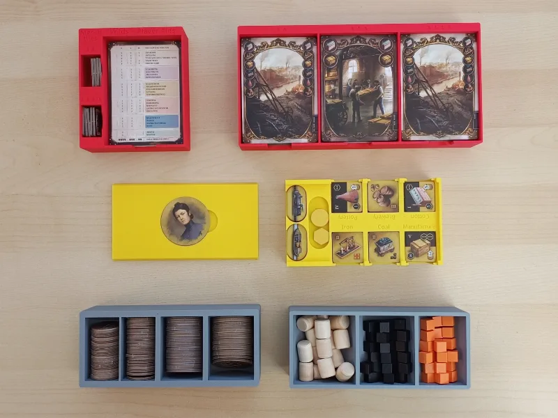 Brass: Birmingham complete box inserts