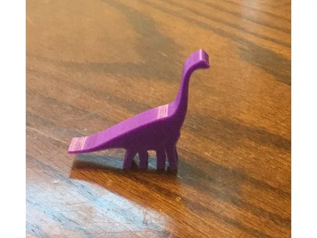 Brachiosaurus Meeple