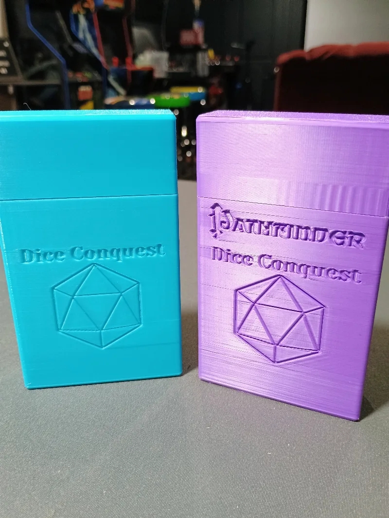 Dice Conquest Tarot size travel box