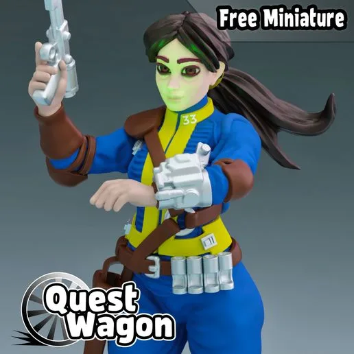 FREE MINI- Lucy MacLean from Fallout TV