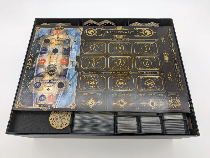 Organizing insert for The Everrain board game