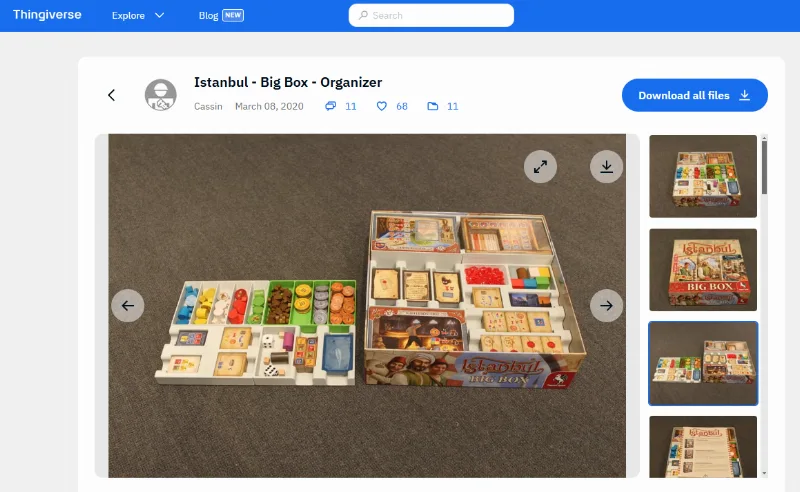 Istanbul - Big Box - Organizer / insert
