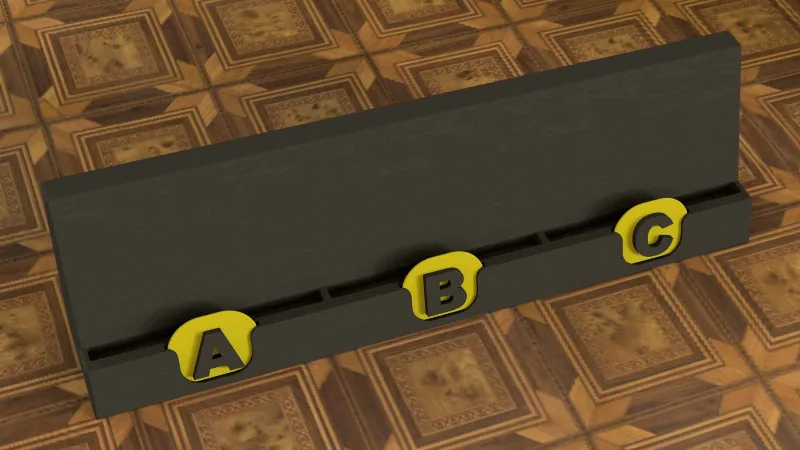 Pictomania - Tile Rack & Pen Case