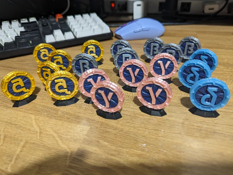 Twilight Imperium Wormhole Tokens [thing:4866300 remix]