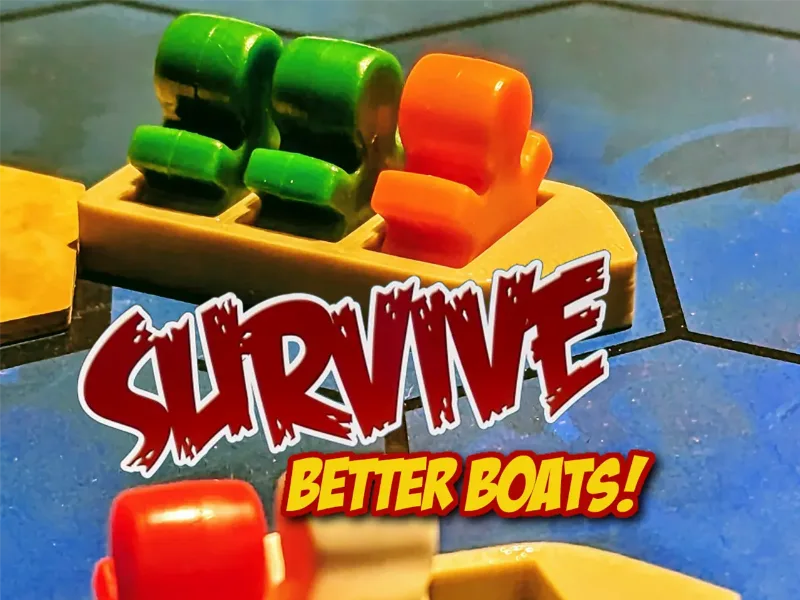 Survive: Escape From Atlantis! - Better Boats