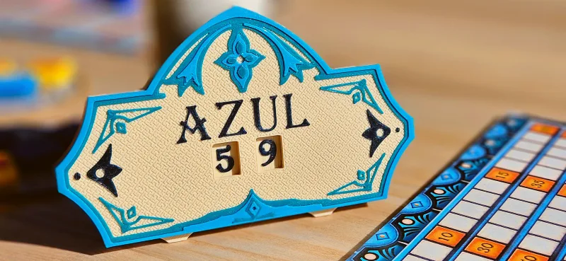 Azul boardgame score counter