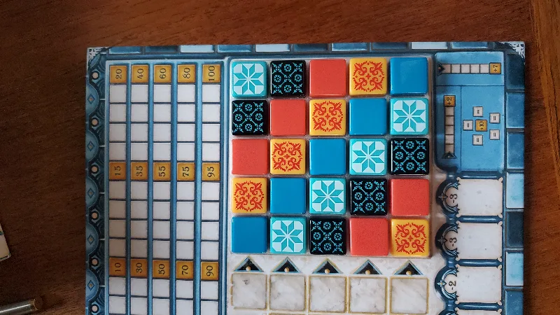 Azul Board Game Tile Tray