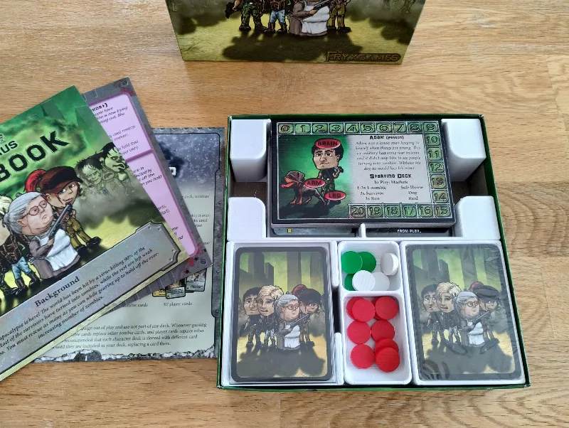 After the Virus - Soloplayers Boardgame Insert