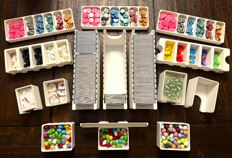 Wingspan Nesting Box Insert / Organizer - All Expansions (Updated Through the Americas Expansion)