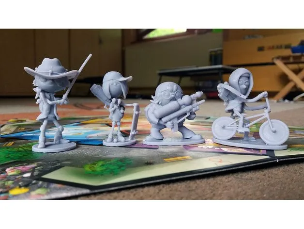 Zombie Kidz Evolution 3D figures printable