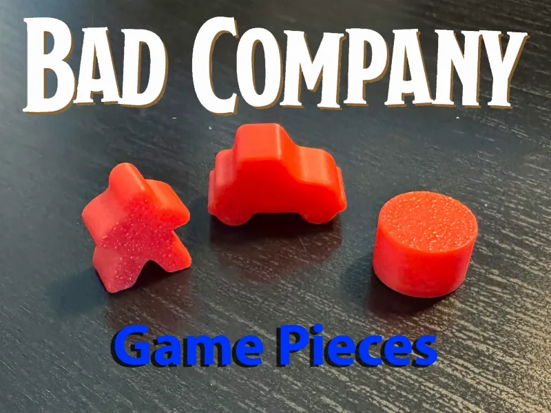 Bad Company Game Pieces