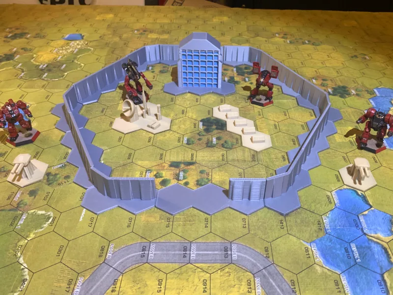 Mech RPG / Battletech Compatible Objective Base