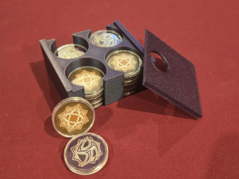 Arkham Horror LCG - Bless & Curse Chaos Tokens Box