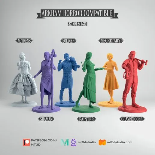 Investigator Pack 03 - Arkham Horror compatible
