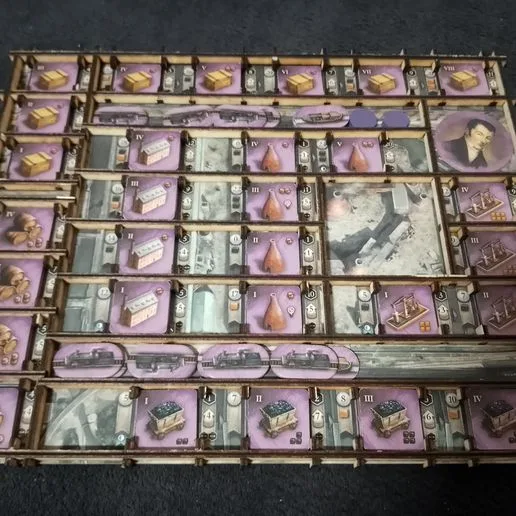 Brass Birminghame player board insert v3.0