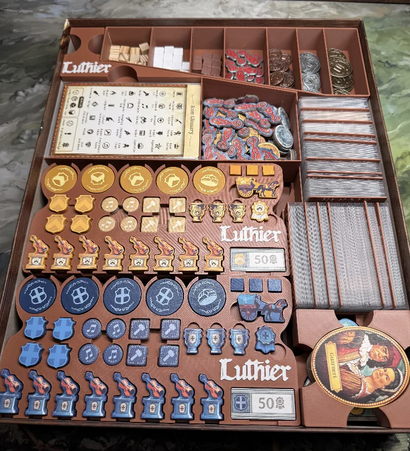 Luthier - Retail Box + Promos + Deluxe Addons Sleeved Insert