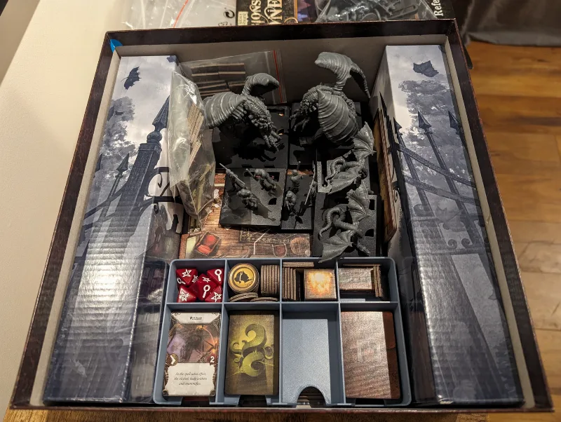 Mansions of Madness 2nd Ed Organiser/ Box Inserts (BASE GAME)