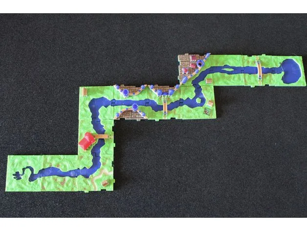 Rifraf 3D Carcassonne The River