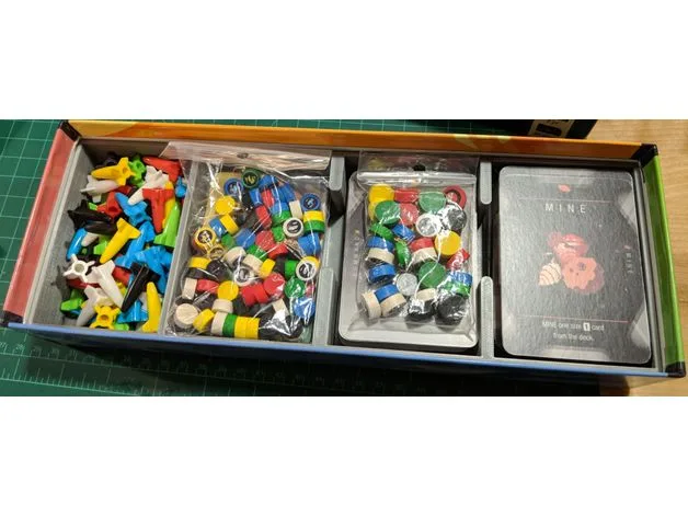 Board game insert for Impulse 2nd Edition