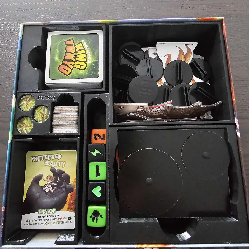 King of Tokyo board game insert