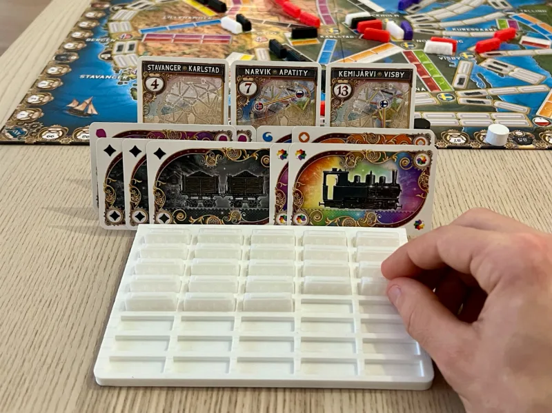 Organizer Tray - Ticket to Ride