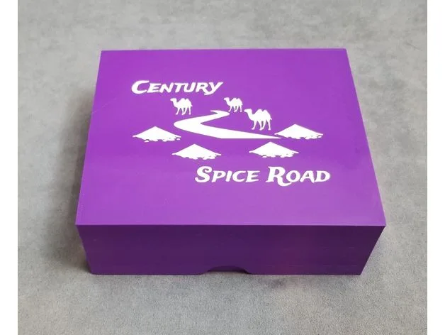 Traveling Spice Box for Century: Spice Road - Sleeved Edition