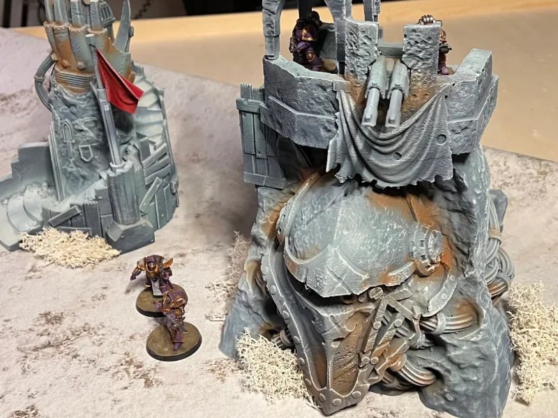 Titans Head Terrain