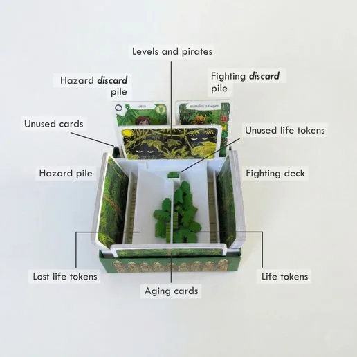 Friday board game insert (Play-in-box)