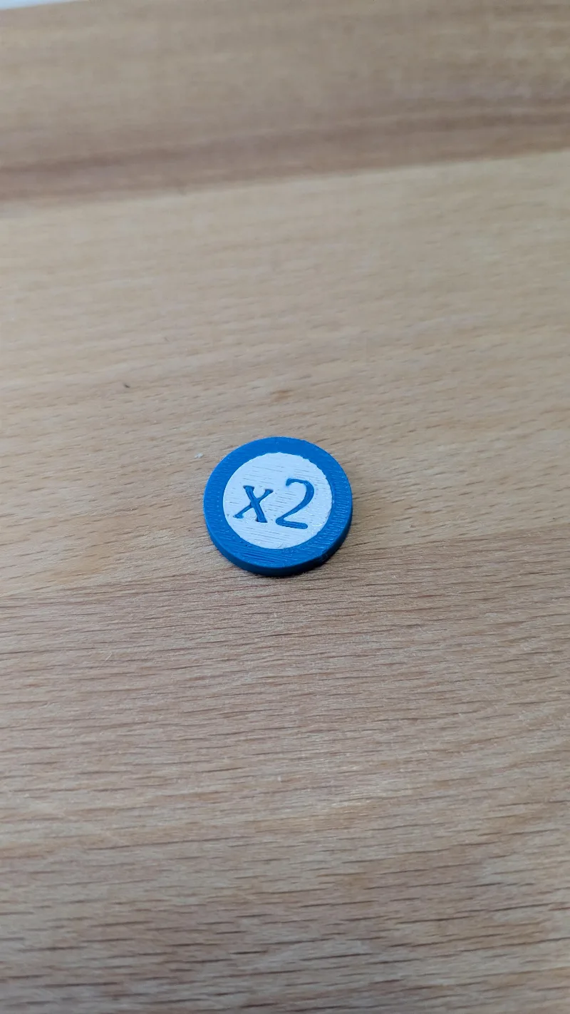 Wyrmspan - Multiplier Token (double sided)