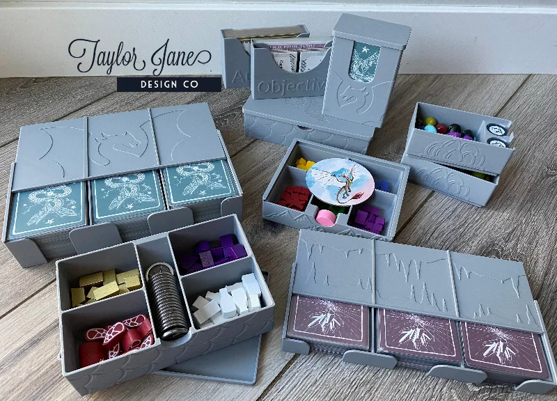 Wyrmspan Compatible Board Game Insert