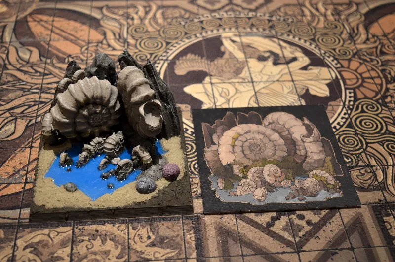 Aeon Trespass: Odyssey - Giant Shell Terrain Tile