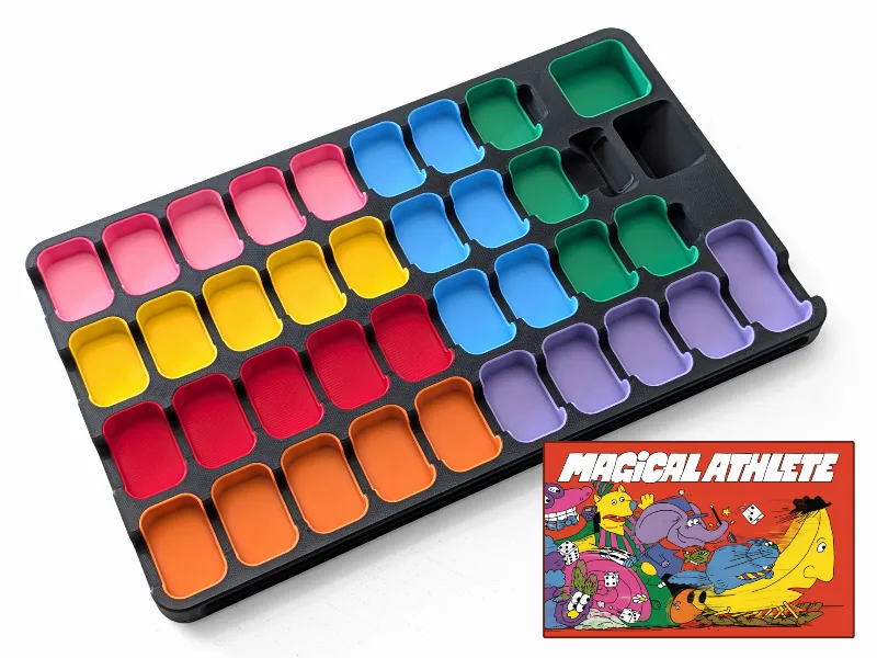 Magical Athlete - Color Sorted Racer Tray