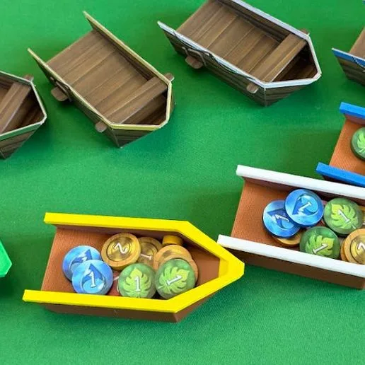 Player boats for Life of the Amazonia