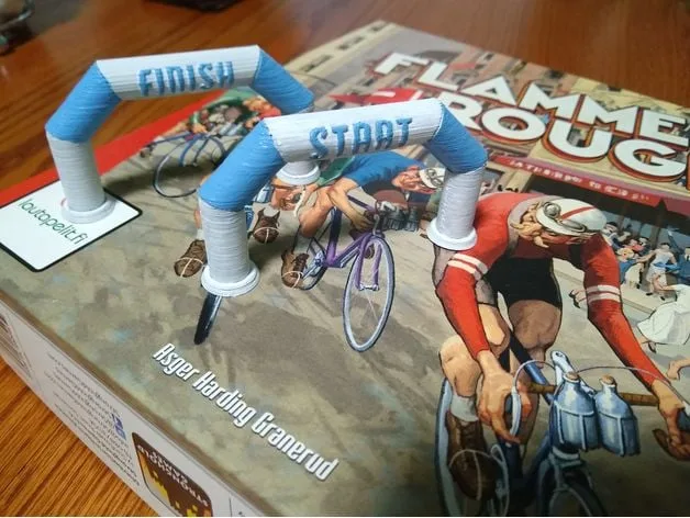Flamme Rouge Start/Finish Arches