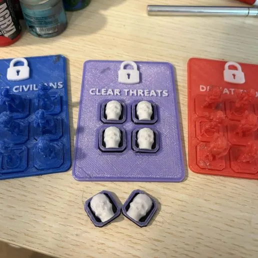 Marvel United 3D Thugs and Civilians