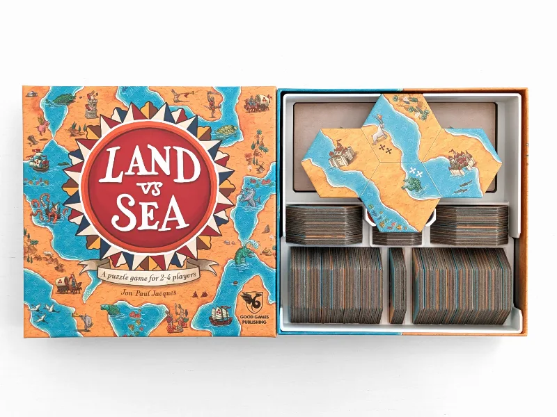 Land vs Sea w/Expansion - Organizer Insert