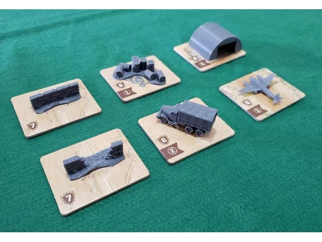 Undaunted North Africa - STRUCTURES