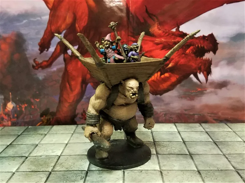 Ogre with a Howdah