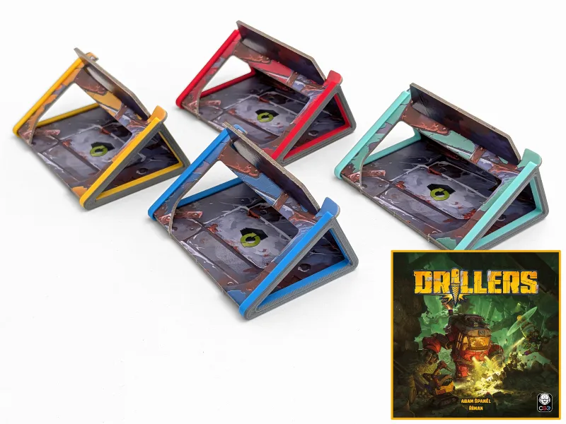 Drillers - Card Holder Reinforcement Frames