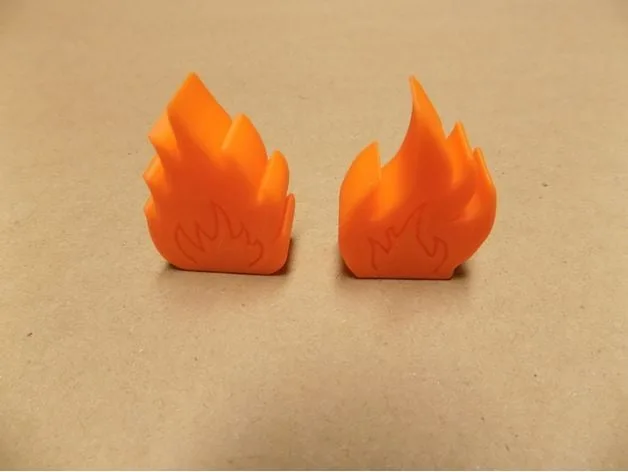 Flame Game Pieces