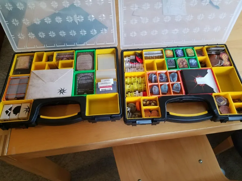 Gloomhaven Storage - Harbor Freight trays